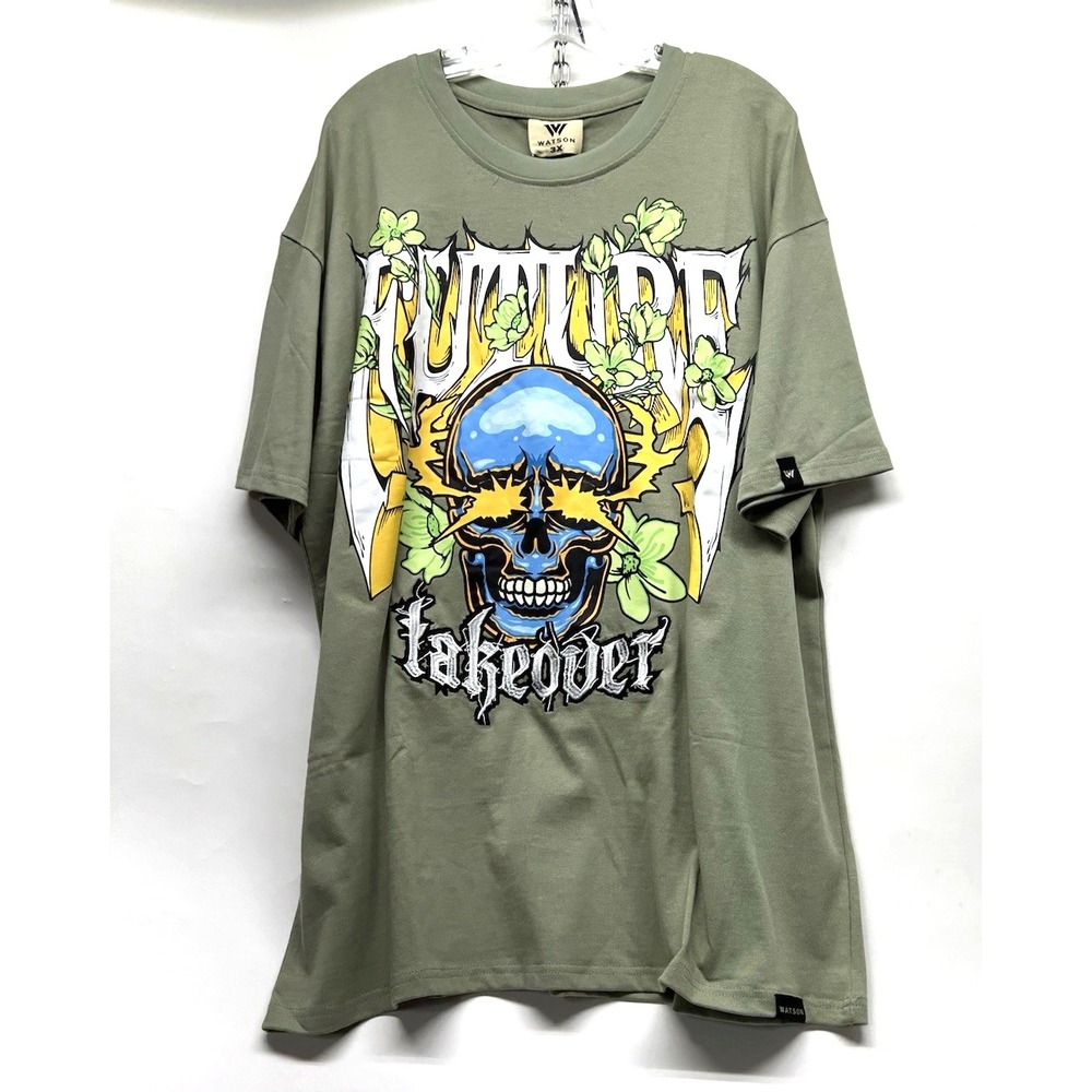 Watson Future Takeover Seagrass 3XL Short Sleeve T-Shirt (H3)